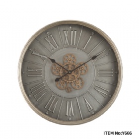 Metal Gear Wall Clocks